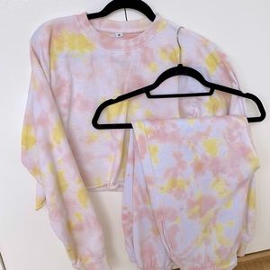 Tie Dye lounge set, size M